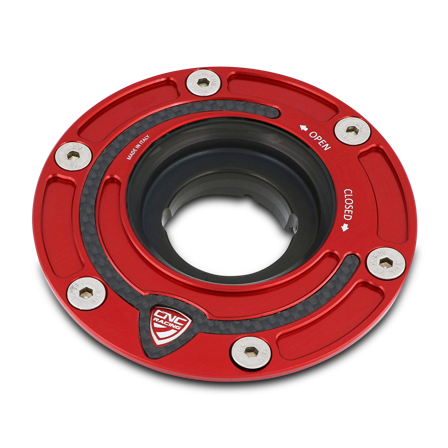 Tappo Serbatoio Carburante CNC Racing Flangia Carbon - MV Agusta Brutale 800 2012-2019