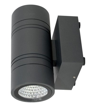 Vinga Ljus Funkis Nova Väggarmatur 2 x 6 W, 3000 K, svart, Belysning