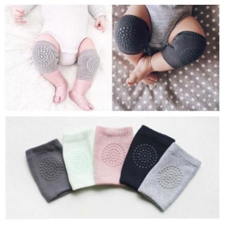 1 Par - Knæbeskyttere - Baby / Børn - Kravleærme - Anti-skrid