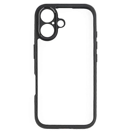 Kompatibelt med iPhone 16 Plus Skal Stötsäkert PC+TPU Transparent Baksida Telefonskal-lingling}