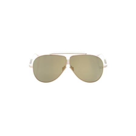 Valentino, Embossed sungles Geel, Dames, Maat:ONE Size