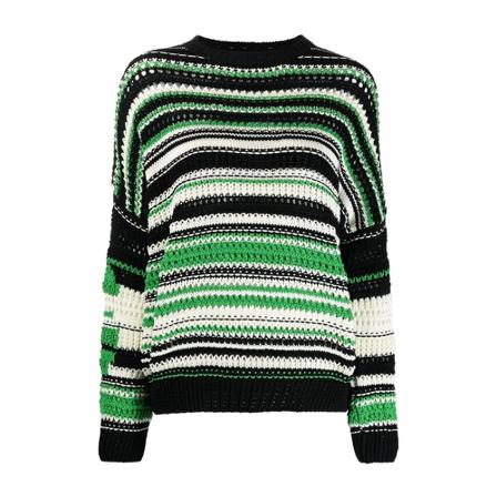Ermanno Scervino, Knitwear Zielony, Kobieta, Rozmiar: M