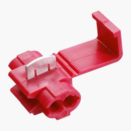 Skarvklämma röd 10 st. - Biltema