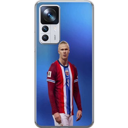 Kompatibelt Mobildeksel til Xiaomi Xiaomi 12T Pro Erling Haaland Manchester City Norge fotball angriper toppspiller utrolig målproduksjon kraftig ras