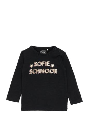 T-Shirt Ls T-shirts Long-sleeved T-shirts Svart Petit By Sofie Schnoor