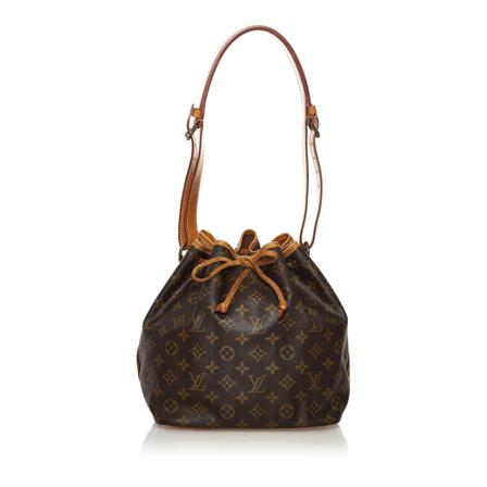 Louis Vuitton Vintage, Pre-owned Petit Noe Monogram Bag Bruin, Dames, Maat:ONE Size