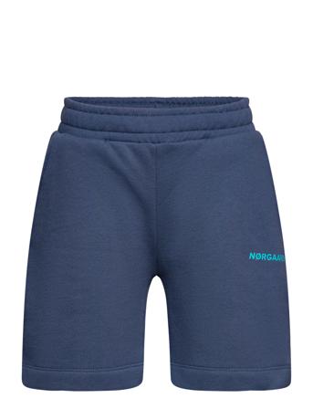 Organic Sweat Porsulano Shorts Blue Mads Nørgaard