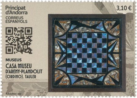 Andorra spansk - Casa Museu d'Areny-Plandolit (Ordino), Tauler - Postfrisk frimærke