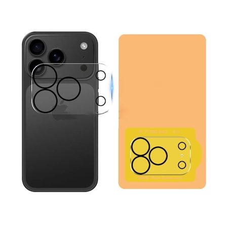 2-pak kameralinsebeskytter i hærdet glas til iPhone 17 Pro Max - Klar