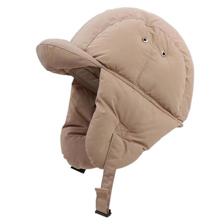 Vindafvisende Vinterhue Vinterhuer Leverer Ekstraordinær Varme Øreklap til Kvinder og Mænd i Kolde Omgivelser Rosarød