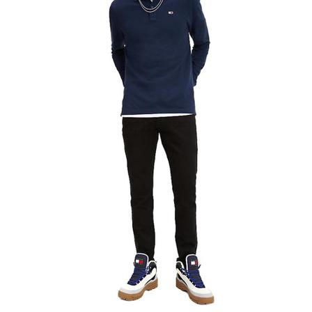 Tommy Jeans, Scanton Heritage Slim Zwart, Heren, Maat:W31