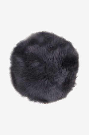 House Nordic - Lammskinnskudde Lamba - Grå - Prydnadskuddar & kuddfodral - Från Homeroom