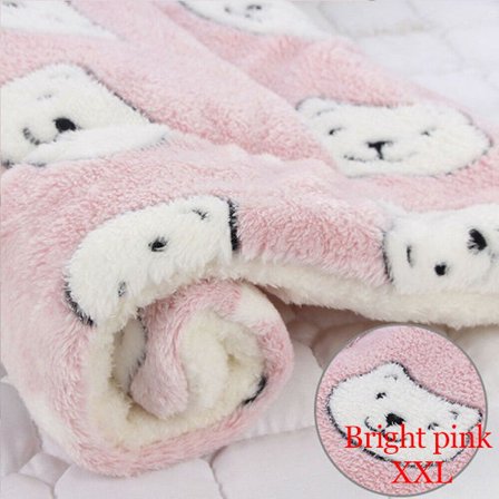 Mordely Pet Mat Hundfilt Liggunderlag LJUSROSA