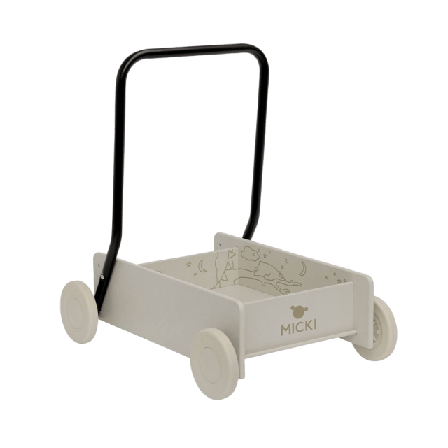 MICKI Lära-gå-vagn Beige Babyleksaker Unisex ONESIZE