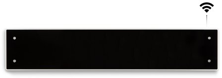 Adax Clea L08KWT Elradiator 800W, 230V, Wi-fi Svart, Värme