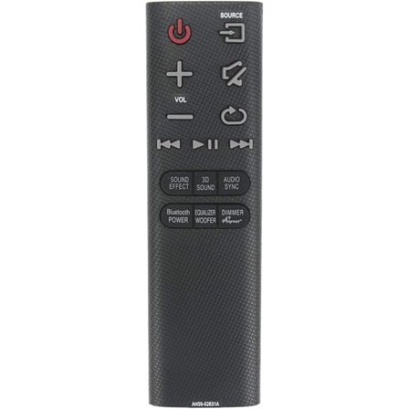 Ersättningsfjärrkontroll Kompatibel med Sound Bar Hw-j430 Hw-jm6000 Hw-j6000 Hw-j355 Hw-jm45 Hw-j551 Hw-jm35 Hw-jm6000c Hw-jm45c Hw-j
