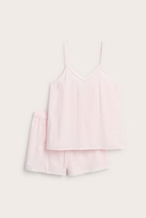 Kappahl | Piżama w paski Różowy 134/140 | Różowy