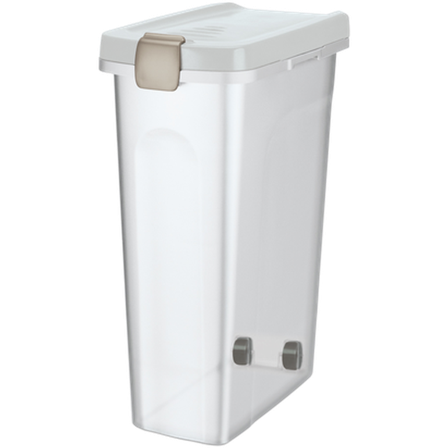 Trixie - Fôrbeholder for tørrfôr og strø, hvit 40 L - Hund - Matplass & vannautomater for hund - Fôrtilbehør for hund - ZOO.no