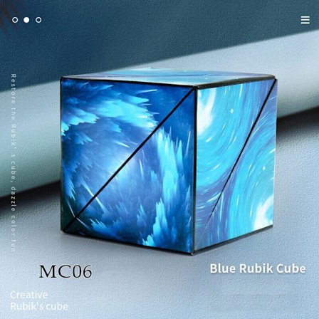 3D Magic Cube Shashibo Shape Shifting box Pusselleksaker present