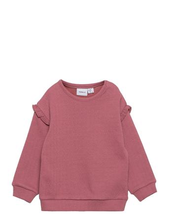 Nbftiffanie Ls Sweat Sweat-shirt Genser Lilla Name It