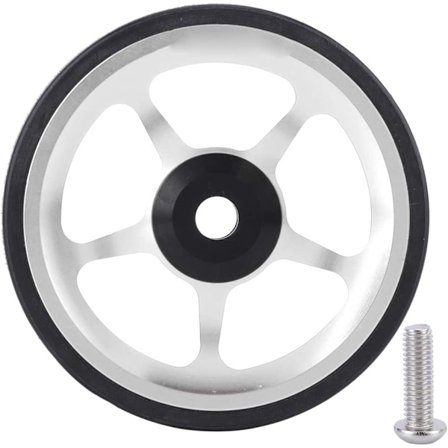 2 st Cykel Träningshjul, Aluminiumlegering Fällbar Cykel Lätt