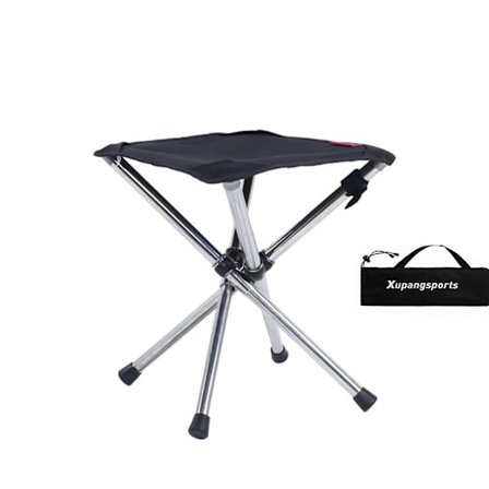 Lättvikts campingpall Liten hopfällbar camping bärbar stol med handväska Lämplig för resor Camping Fiske Picknick
