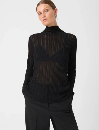 Soaked in Luxury Sllaisa Regular Pullover - Black - L