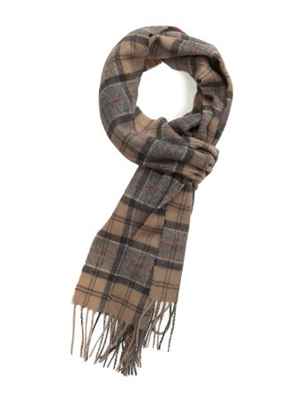 Barbour Barbour Tartan Lambswool Scarf - Multi/patterned - ONE SIZE