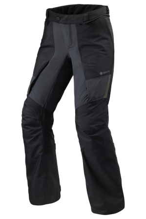 Motorradhose Rev'It! Lamina GTX Ladies Standard Damen Schwarz/Anthrazit 40