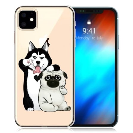 Deco iPhone 11 kuoret - Kaksi koiraa