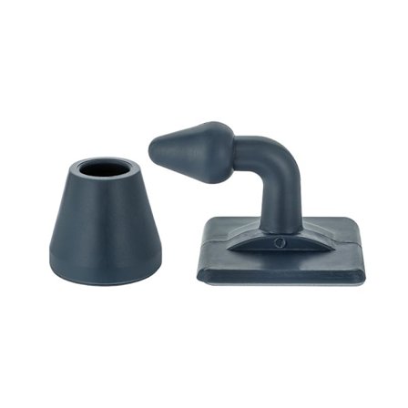 Silikon dörrstopp golvhållare krasch dörr stötfångare gummidörrstopp