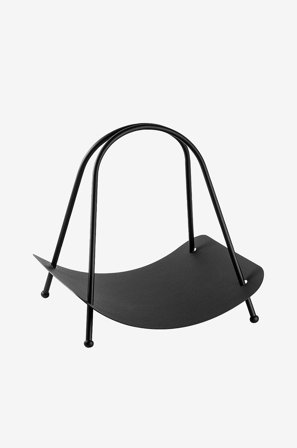 Hanah Home - Korg för ved - Slee - Svart - Småförvaring - Från Homeroom