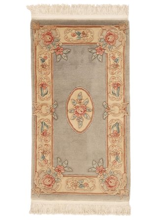 68X122 Tappeto Cinesi 90 Line Orientale Arancione/Marrone (Lana, Cina) Carpetvista