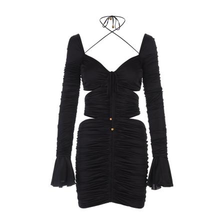 Blumarine Short Kjole Sort, Dame