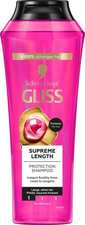 Schwarzkopf Supreme Length Shampoo 250 ml, Hår, Shampoo, Hårshampoo