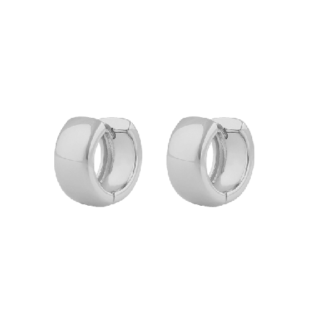 SNÖ of Sweden Gina Big Ring Earring Örhängen Dam Silver ONESIZE