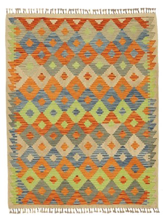 155X197 Alfombra Oriental Kilim Afghan Old Style (Lana, Afganistán)