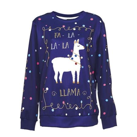 Pariskunnalle printed pitkähihainen neulepusero Miesten naisten joulujuhla pyöreä kaula Uutuus ruma neulepusero casual topit style 11 XL