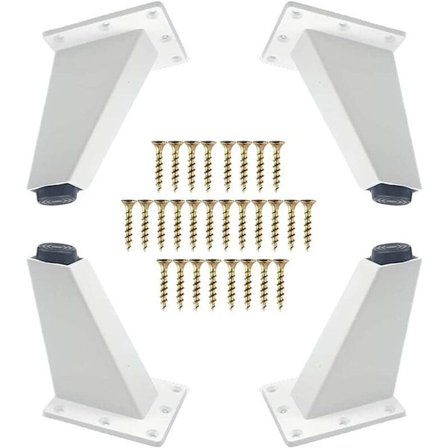Metall- och aluminium möbelben, ersättning för soffben