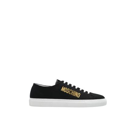 Moschino - Sneakers - Svart - Herr - Storlek: 44 Eu, Herr, Storlek: 44 EU