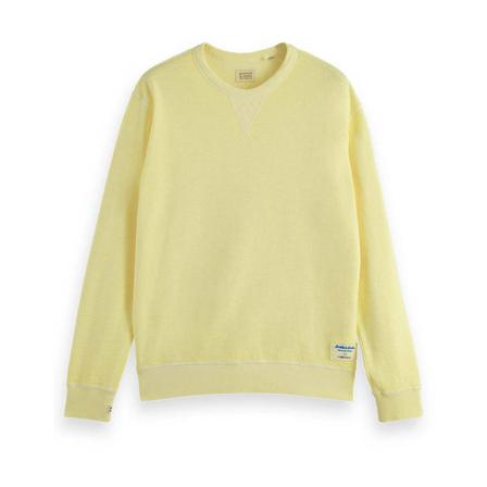 Scotch & Soda Sweatshirt , Geel , Heren , Maat: S