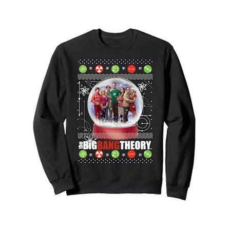 The Big Bang Theory Jultröja med Snöglob för Män 5XL Svart