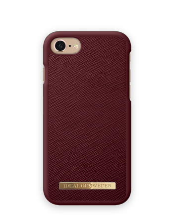 Saffiano Case iPhone 7 Burgundy