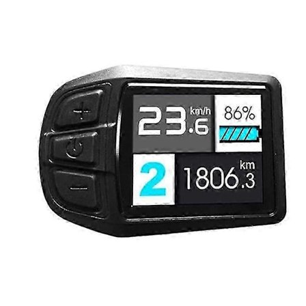 LCD TFT UKC3 Display Hastighed Batteritid Indikator til Elektrisk Cykel 24V 36V 48V Motor Konvertering