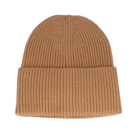 Beechfield - Hnědý cuff Beanie - Biscuit Oversized Cuff Blank Beanie @ Hatstore