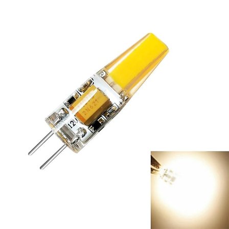 10 st G4 2W 200lm Cob LED Bi-pin Glödlampa Dimbar