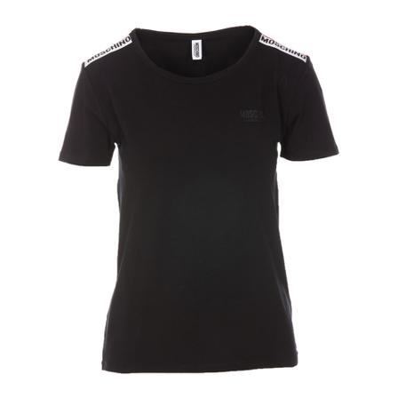 Moschino, T-Shirts Zwart, Dames, Maat:M