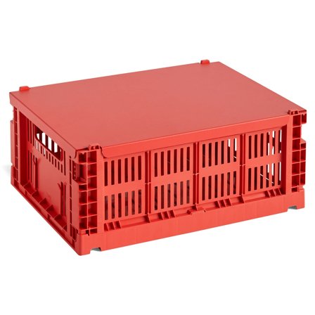 Hay Låg, Colour Crate, rød, medium | KitchenOne
