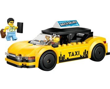 LEGO-City Great Vehicles Gul taxi 60487-LEGO City Gul taxi 60487-LEGO-LEGO