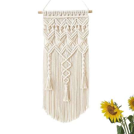 Vævet Boho Blonder Vægtapet til Hjemmeindretning (type A)